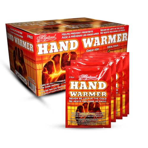 Hand Warmers by Mystical Fire- Disposable Glove Warm Heat packets-80 Warmers Pack of 40 Pairs -Keep Your Hands Hot - Safe Natural Air Activated Heated Packets -Long Lasting