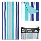 Elite Trend Microfiber Beach Towel - Extra Large 78x35 Inch Sand Free Quick Dry Towel for Travel, Swimming, Pool, Yoga, Hiking, Camping &ndash; Lightweight Fast Drying Microfiber Towel Compact for Adults