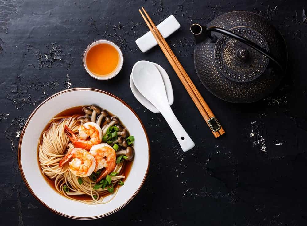 Bowl of ramen noodles