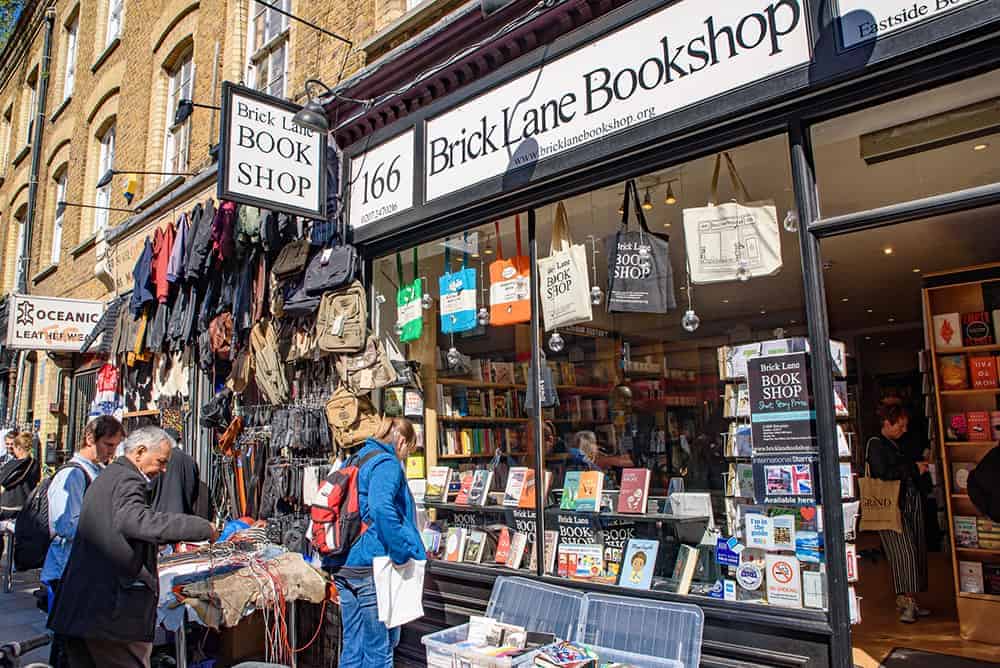 Brick Lane book shop