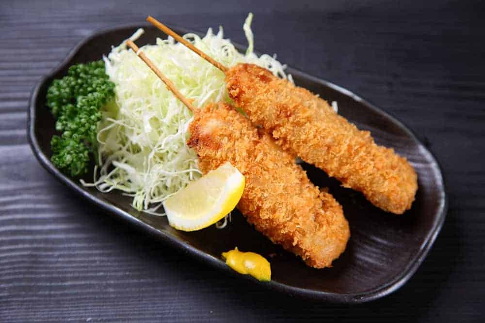Kushikatsu, Japanese street food